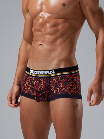 SEOBEAN Boxer shorts 'Love' in Brown