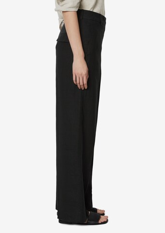 Marc O'Polo Loose fit Pleated Pants in Black