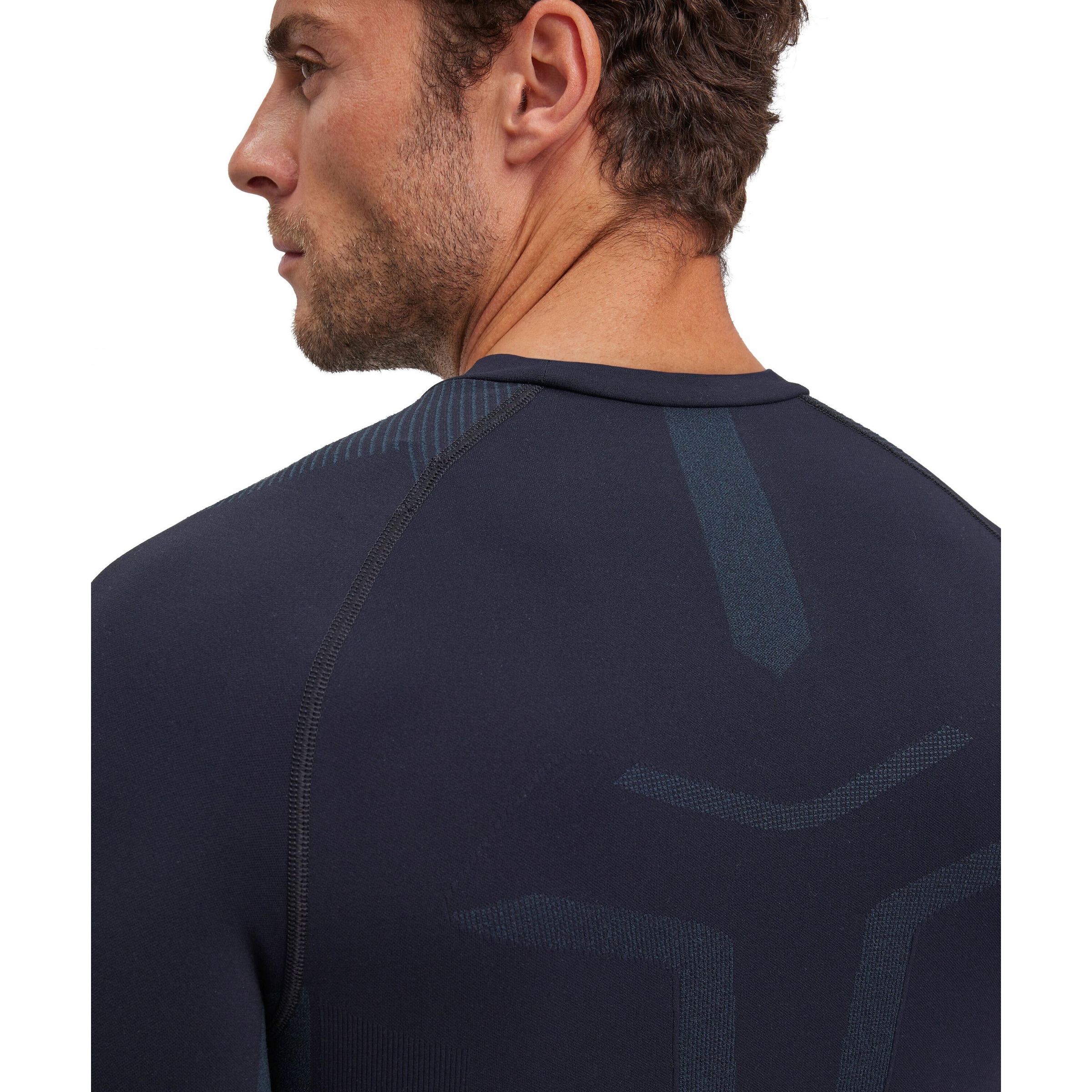 FALKE Performance Shirt 'Warm' in Black