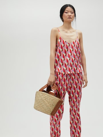 Lola Casademunt Regular Broek in Roze