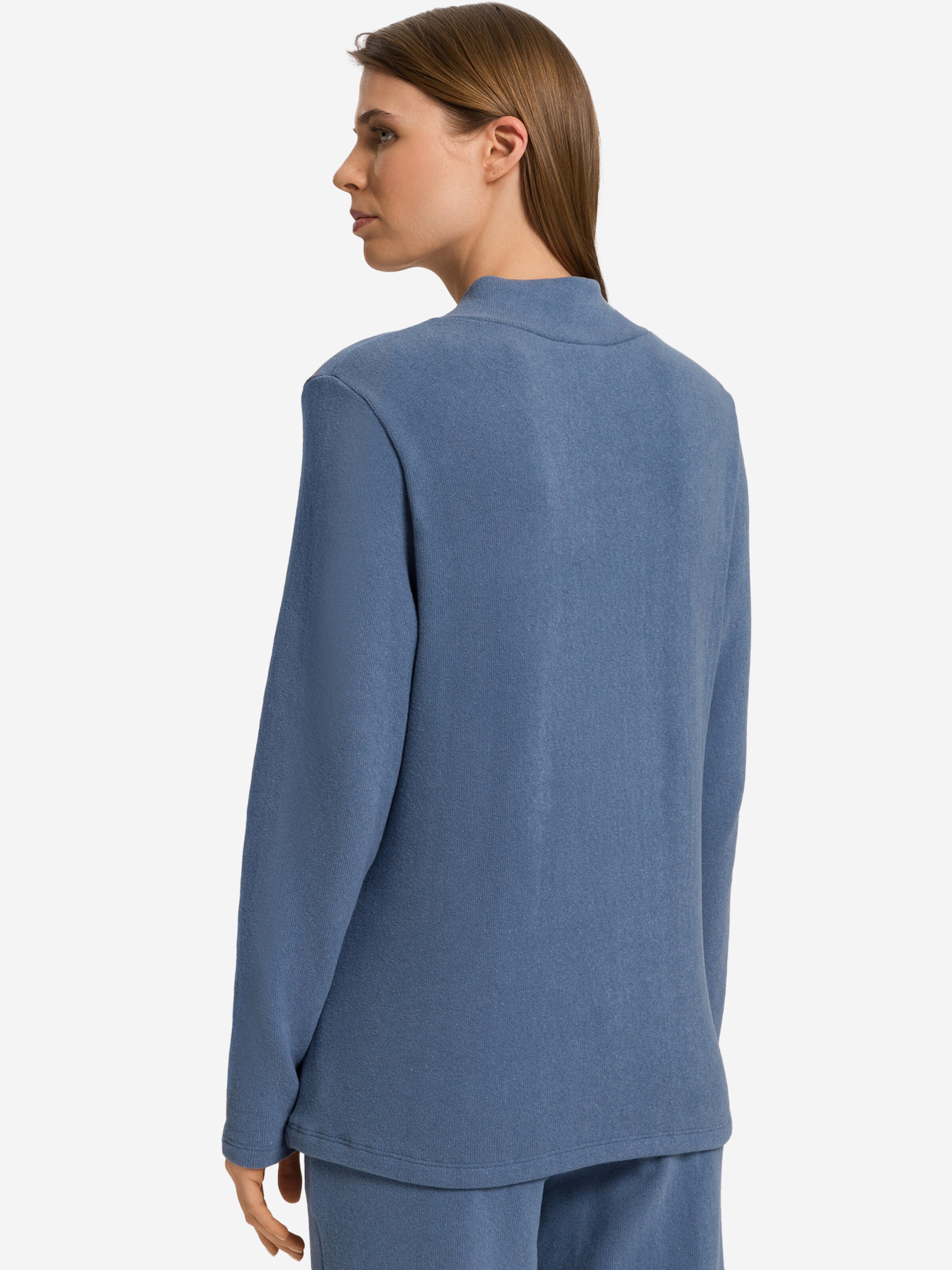 Hanro Sweatshirt ' Easy Wear ' in Blue