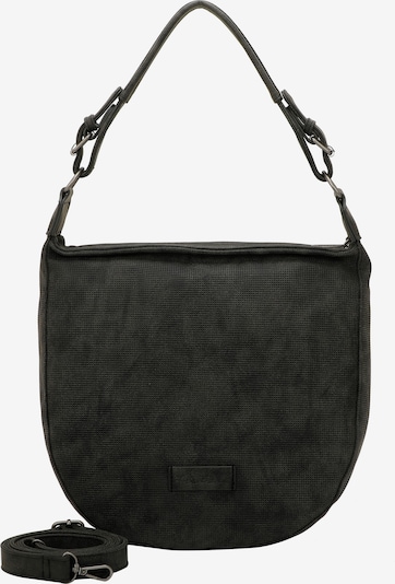 Fritzi aus Preußen Handtasche 'Jazy' in dunkelgrün / schwarz, Produktansicht