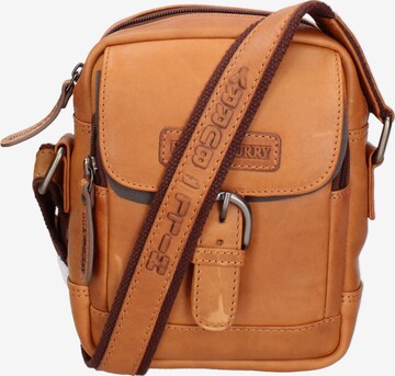 HILL BURRY Crossbody Bag in Brown: front