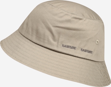 Samsøe Samsøe - Sombrero 'Anton' en beige: frente