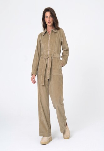 FRESHLIONS Jumpsuit 'Gabriela' in Braun