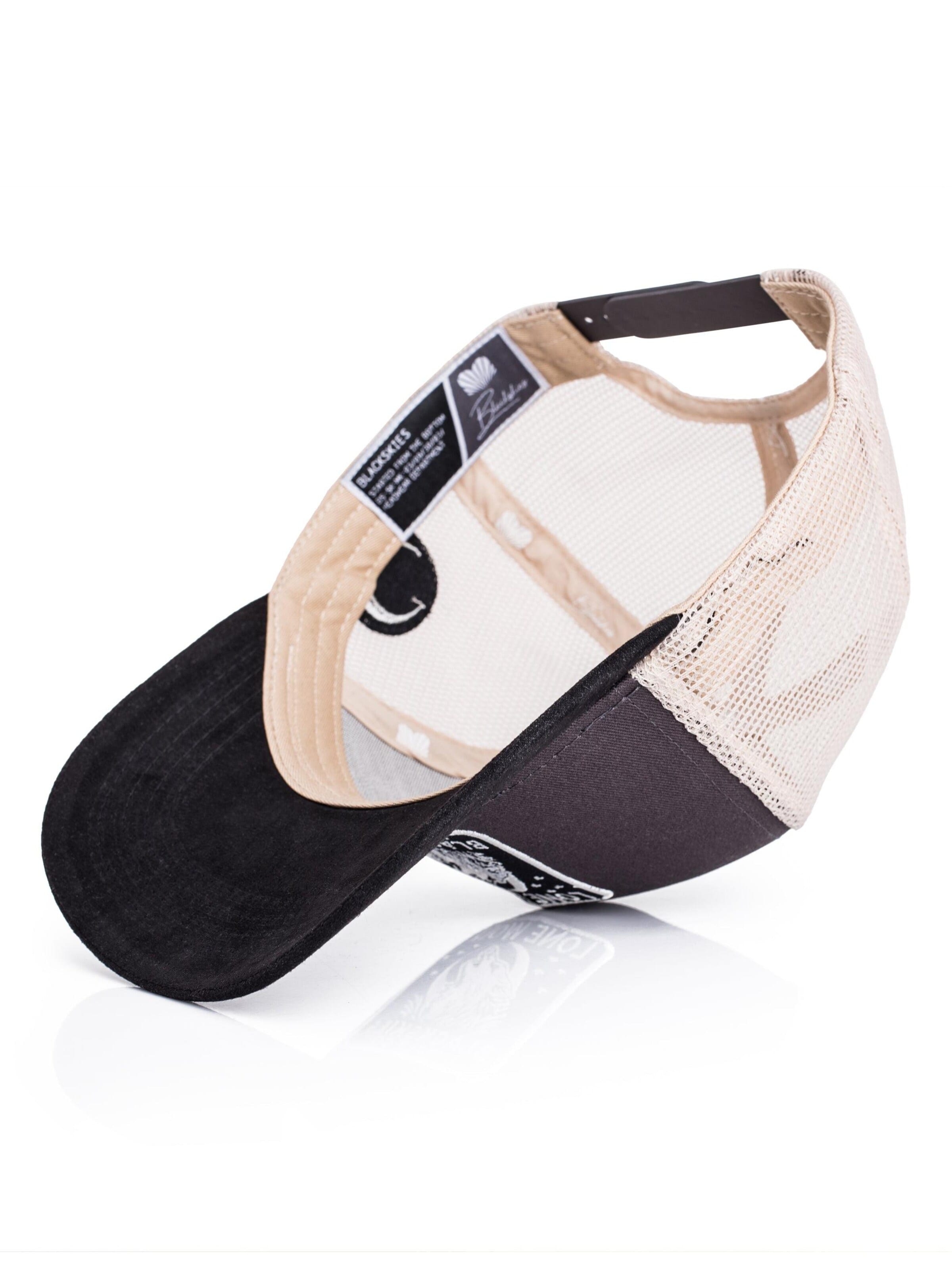 Blackskies Cap 'Lone Wolf Trucker Cap' in Grey