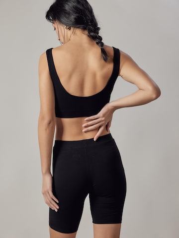 Skinny Leggings 'Biker' di OWN Off With Nature in nero