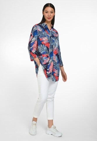 Anna Aura Blouse in Blauw: voorkant