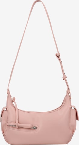 Sac à bandoulière MYMO en rose : devant