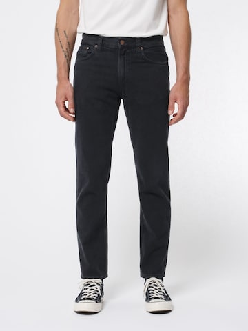 Nudie Jeans Co Regular Jeans 'Gritty Jackson' in Black