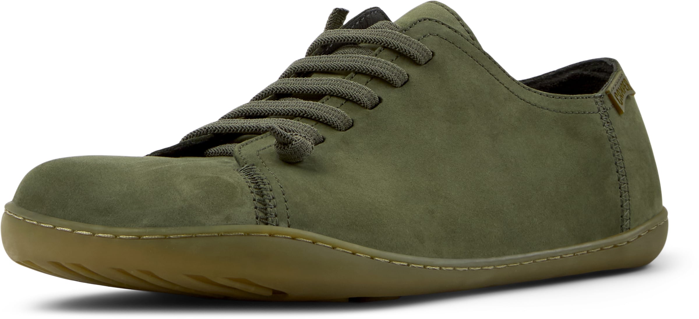 CAMPER Matalavartiset tennarit 'Peu Cami' värissä vihreä: etupuoli