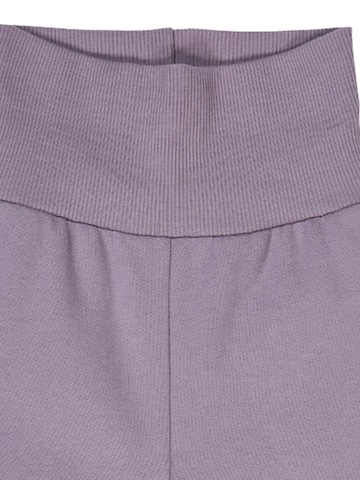 Regular Pantalon Müsli by GREEN COTTON en violet