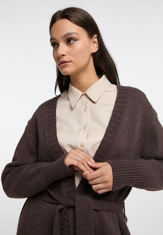 RISA Knit cardigan 'Teylon' in Brown