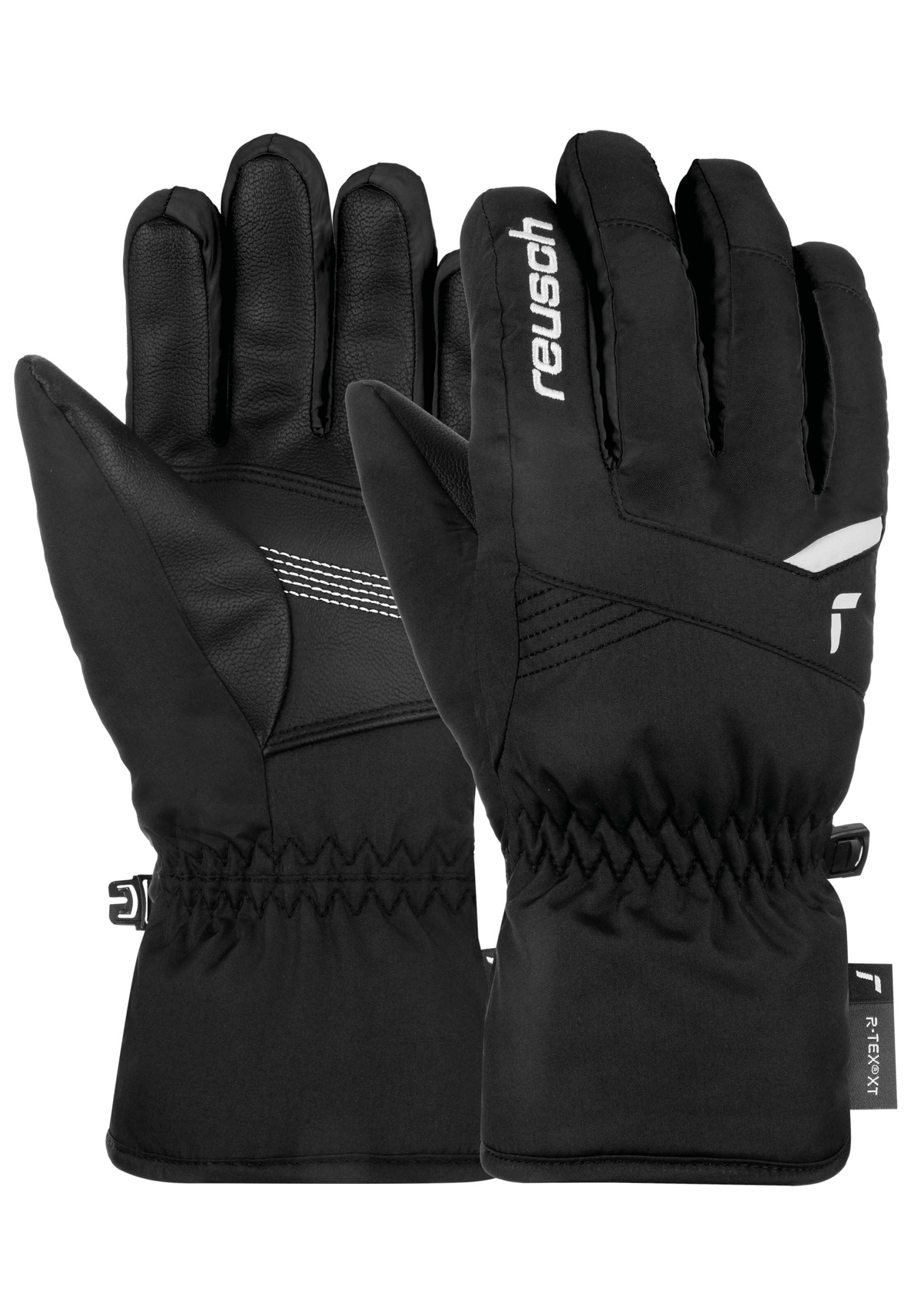 REUSCH Sporthandschuhe 'Bennet R-TEX® XT Junior' in Schwarz: Vorderseite