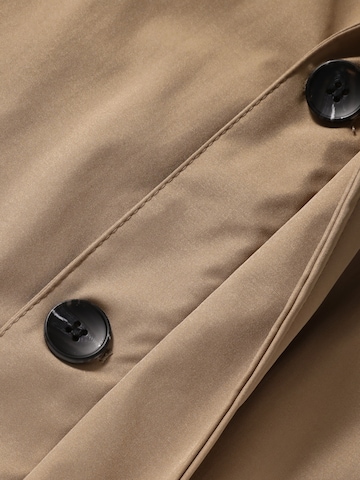 ALLTHEMEN Between-Seasons Coat 'Hauch' in Green