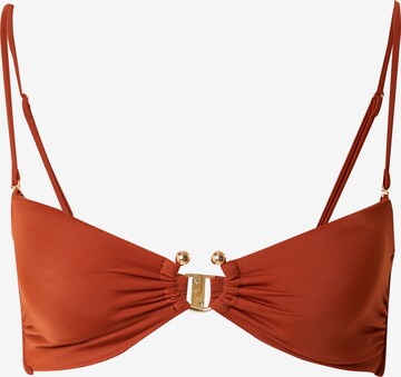 EDITED - Balconet Top de bikini 'Charline' en rojo: frente