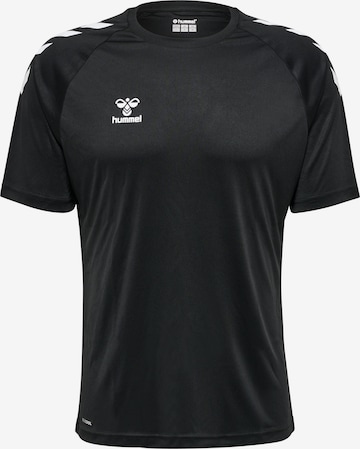 Hummel Sportshirt in Schwarz: Vorderseite