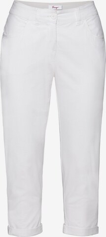 Pantalon SHEEGO en blanc : devant