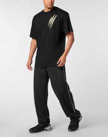 Plein Sport - Camisa 'Scratch' em preto