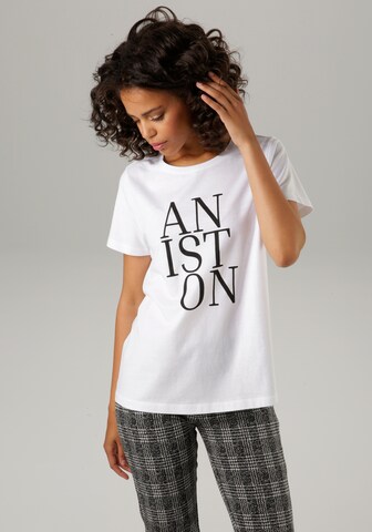 Aniston CASUAL Shirt in White: front