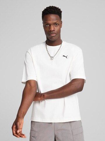 PUMA Tričko 'Wardrobe Ess' – bílá: přední strana