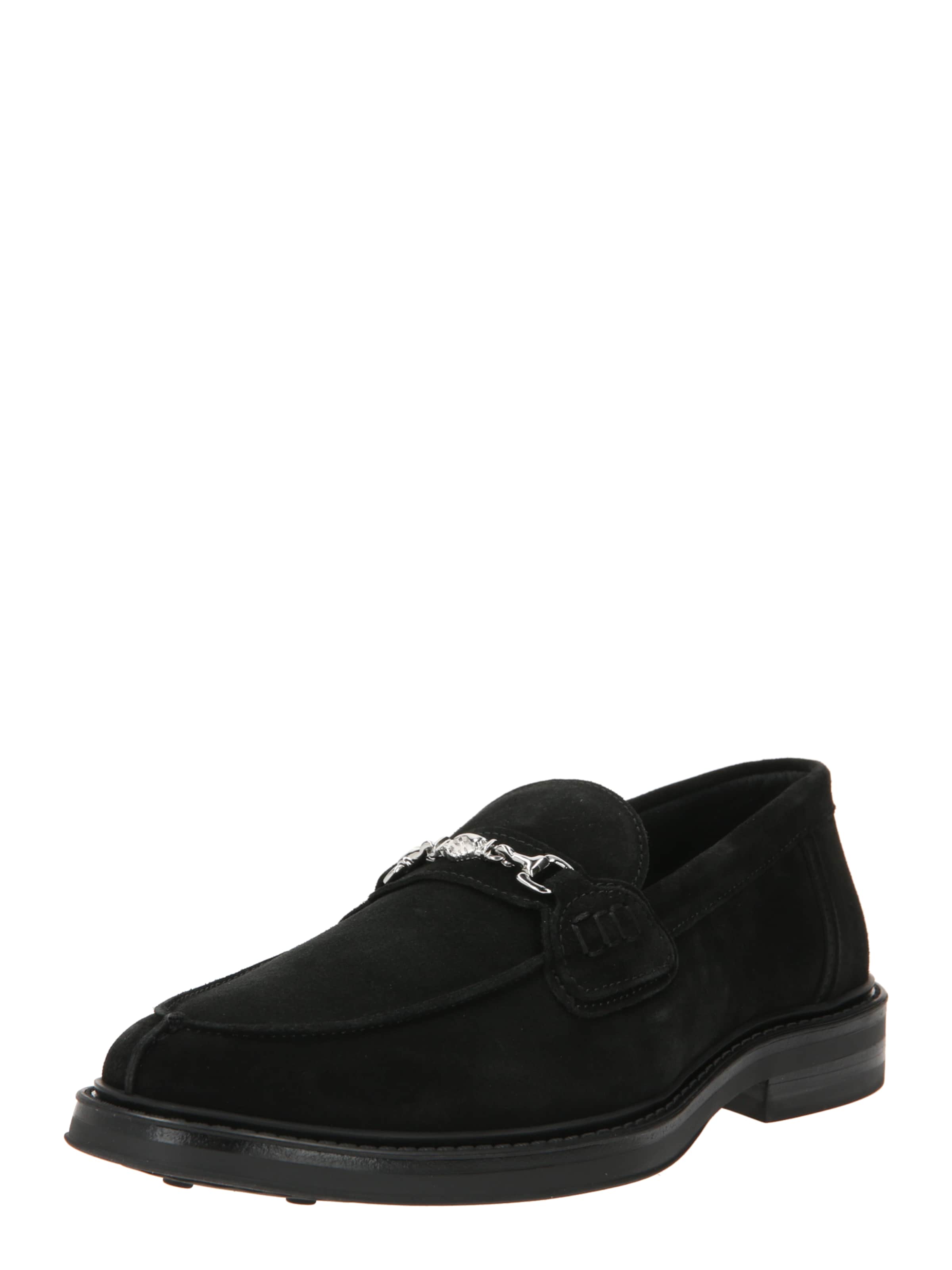 Filling Pieces - Sapato Slip-on em preto: frente