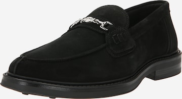 Filling Pieces Slip-ons in Black: front