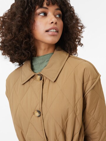 Manteau mi-saison 'NAYA' ONLY en marron