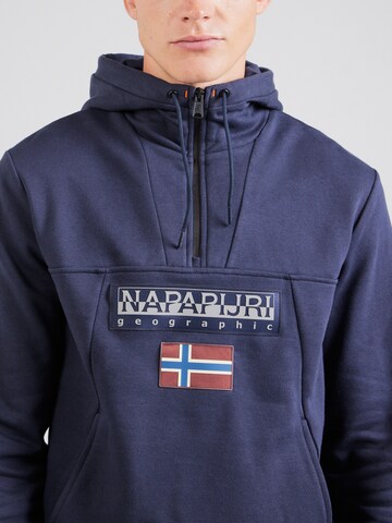 NAPAPIJRI - Sudadera 'BURGEE HZH 2.0' en azul
