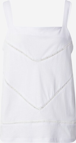 Dorothy Perkins Top in White: front