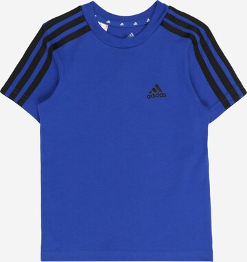 Tricou funcțional 'Essentials 3-Stripes' de la ADIDAS SPORTSWEAR pe albastru: față