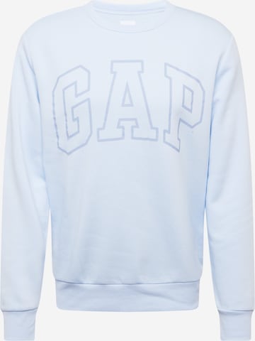 GAP Sweatshirt in Blue: front