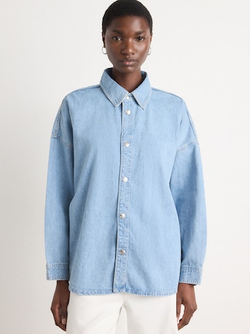 mėlyna Calvin Klein Jeans Palaidinė: priekis