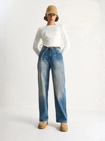 Wide leg Pantaloni 'Hose' di Bianco Lucci in blu