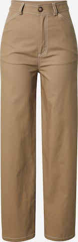 LeGer by Lena Gercke Loose fit Trousers 'Ida' in Brown: front