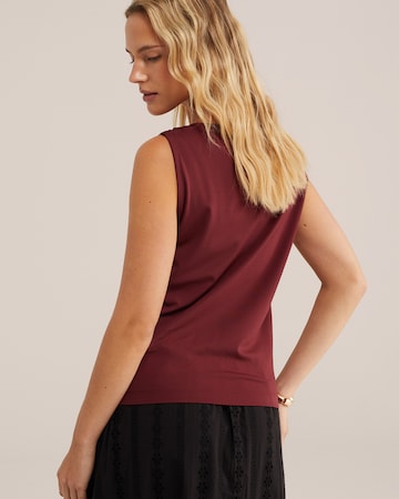 Haut WE Fashion en rouge
