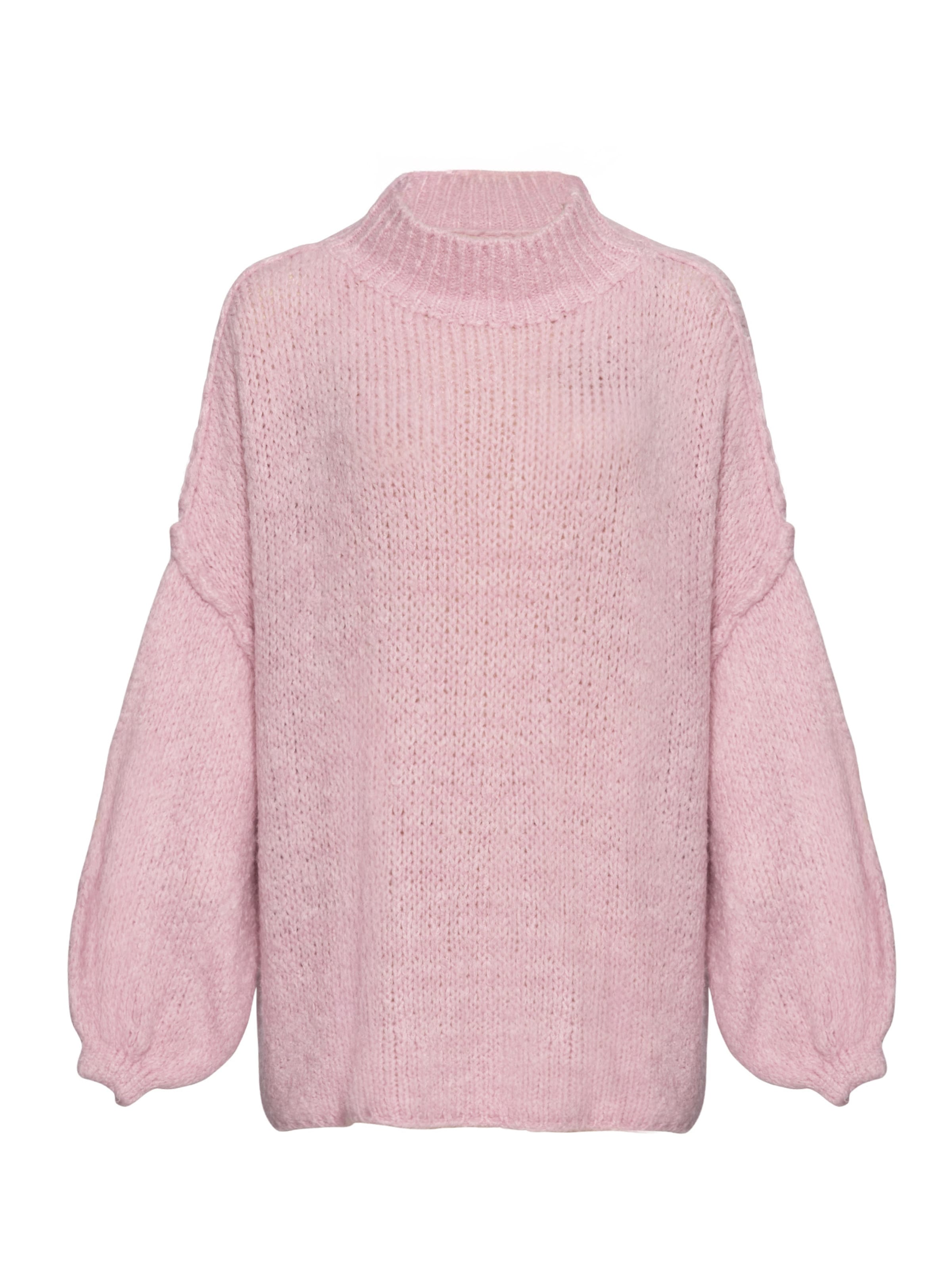 Lilavie Strickpullover ' Maraa ' in Pink: Vorderseite