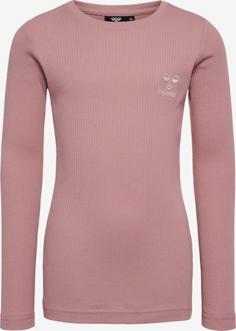 T-Shirt Hummel en rose : devant