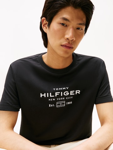 Tricou de la TOMMY HILFIGER pe negru
