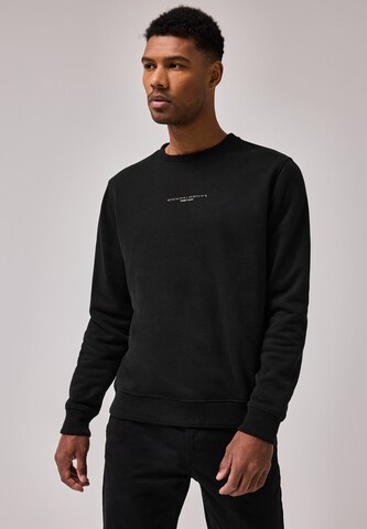 Street One MEN Sweatshirt in Schwarz