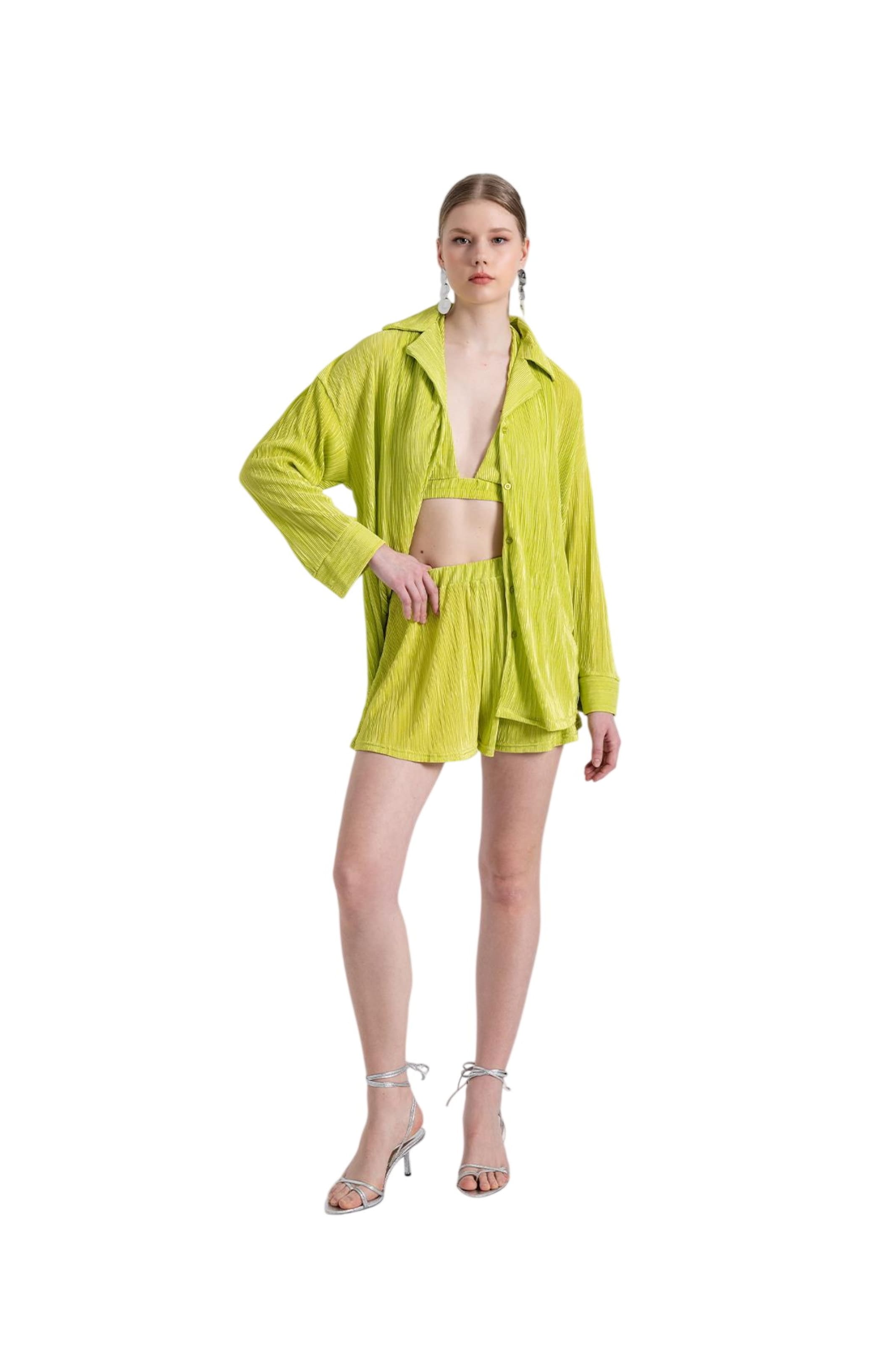HOLLY LOLLY Blouse in Groen