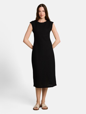TOM TAILOR DENIM Kleid in Schwarz: Vorderseite