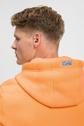 CAMP DAVID Sweatshirt in Orange