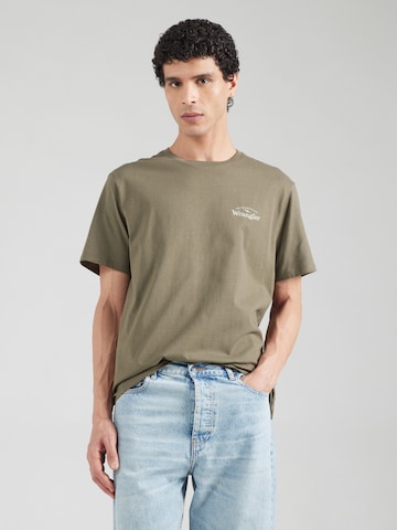 WRANGLER Póló - zöld