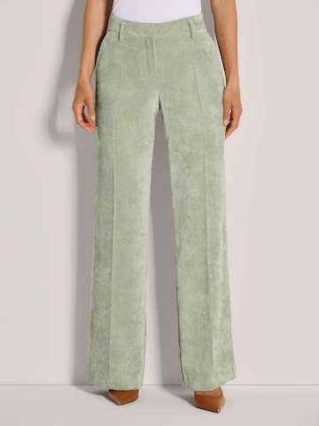 MADELEINE Loosefit Broek in Groen: voorkant