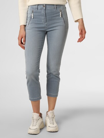 TONI Regular Jeans 'Be loved' in Grau: predná strana