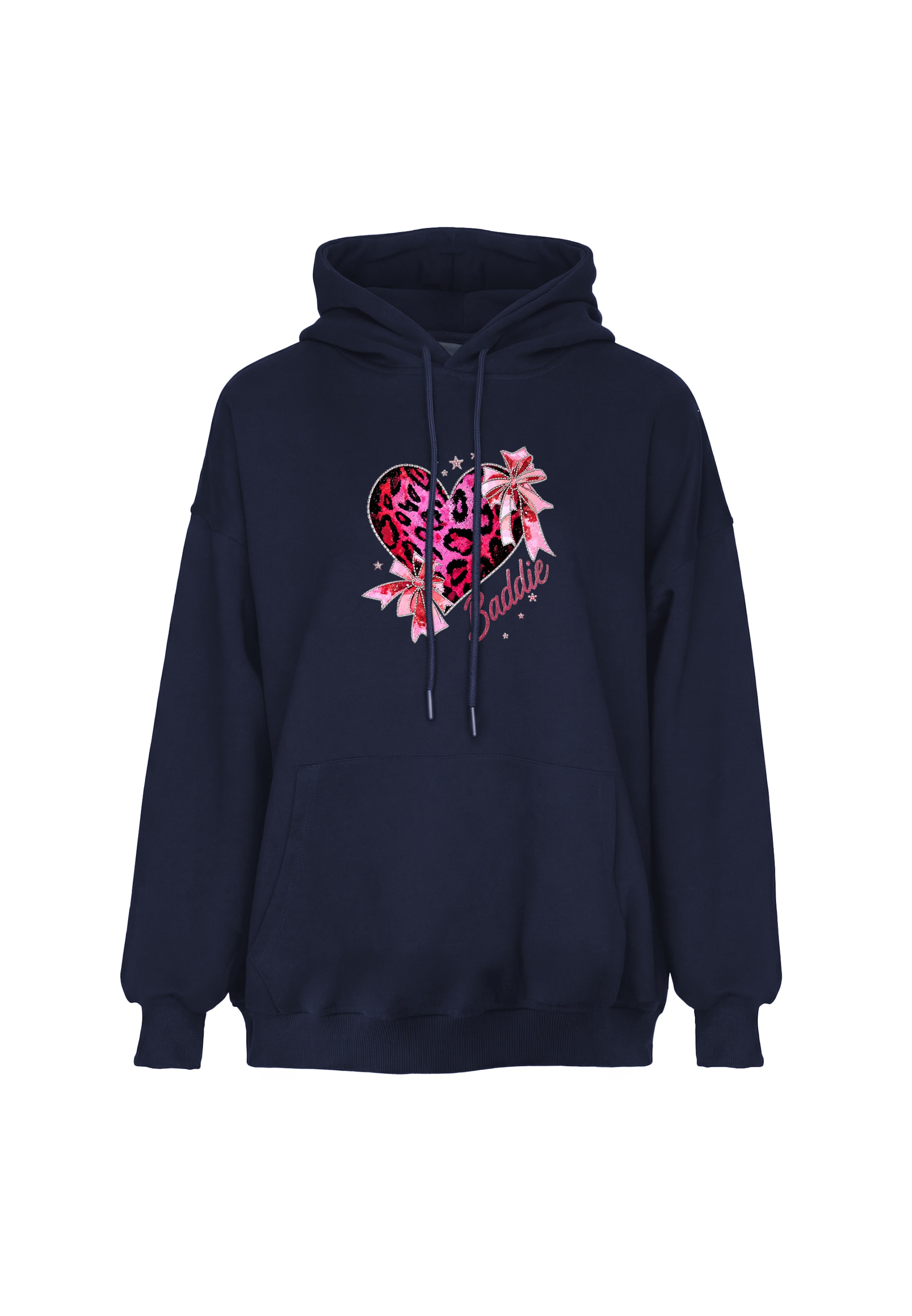 Sweat-shirt MYMO en bleu : devant