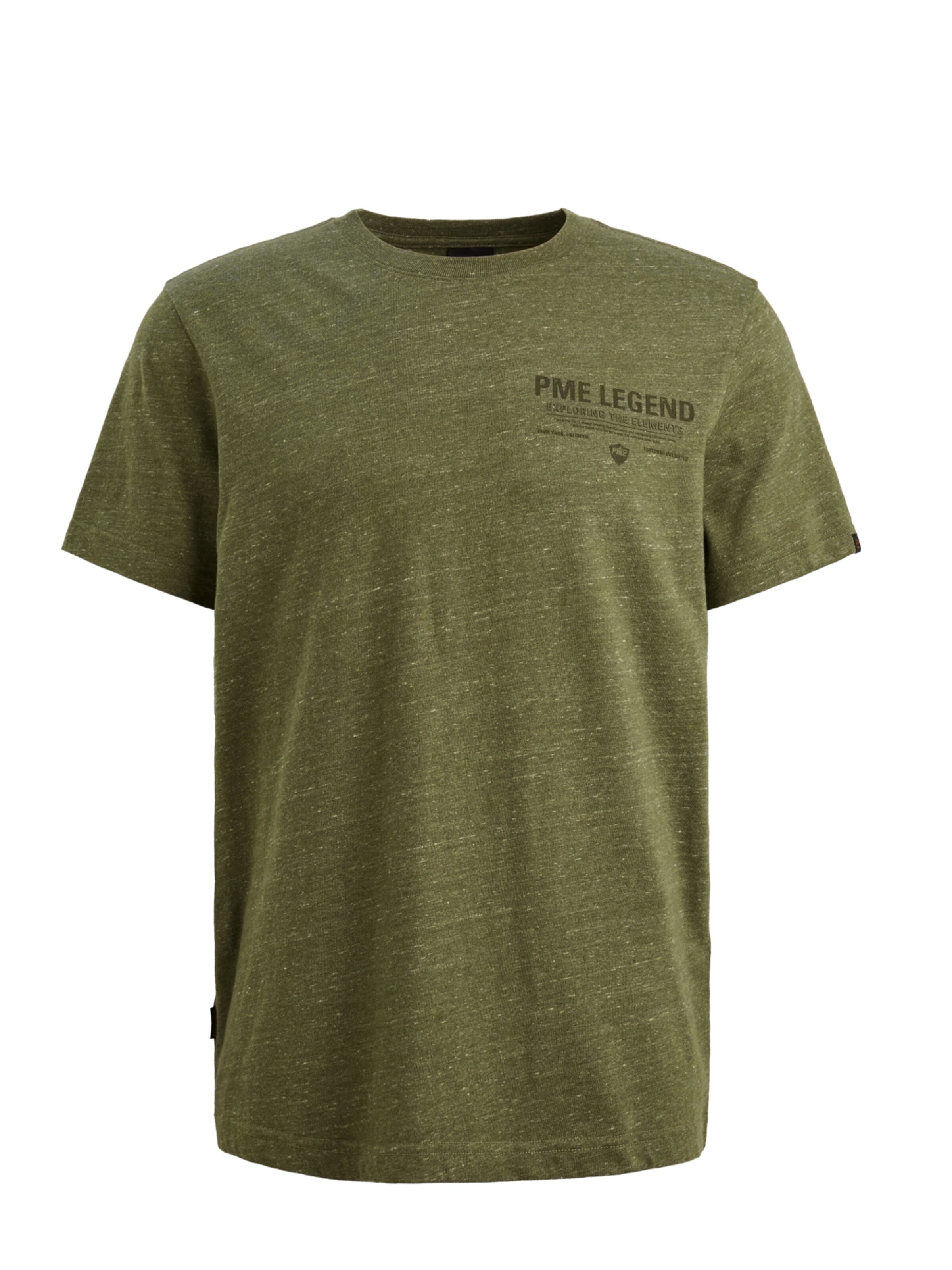 Pme-Legend Shirt 'PME Legend - Heren t-shirt' in Green: front