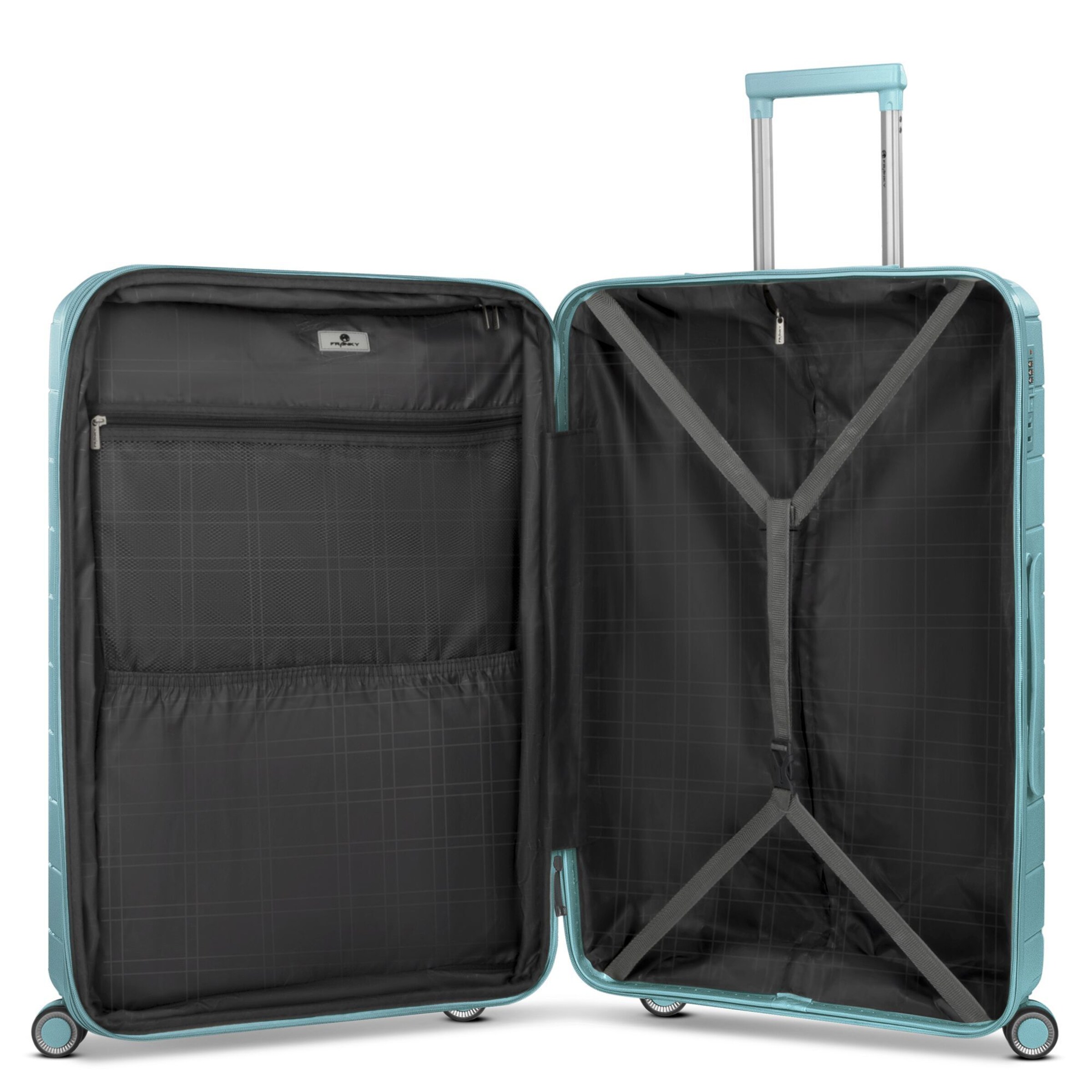 Trolley 'London' di Franky in verde