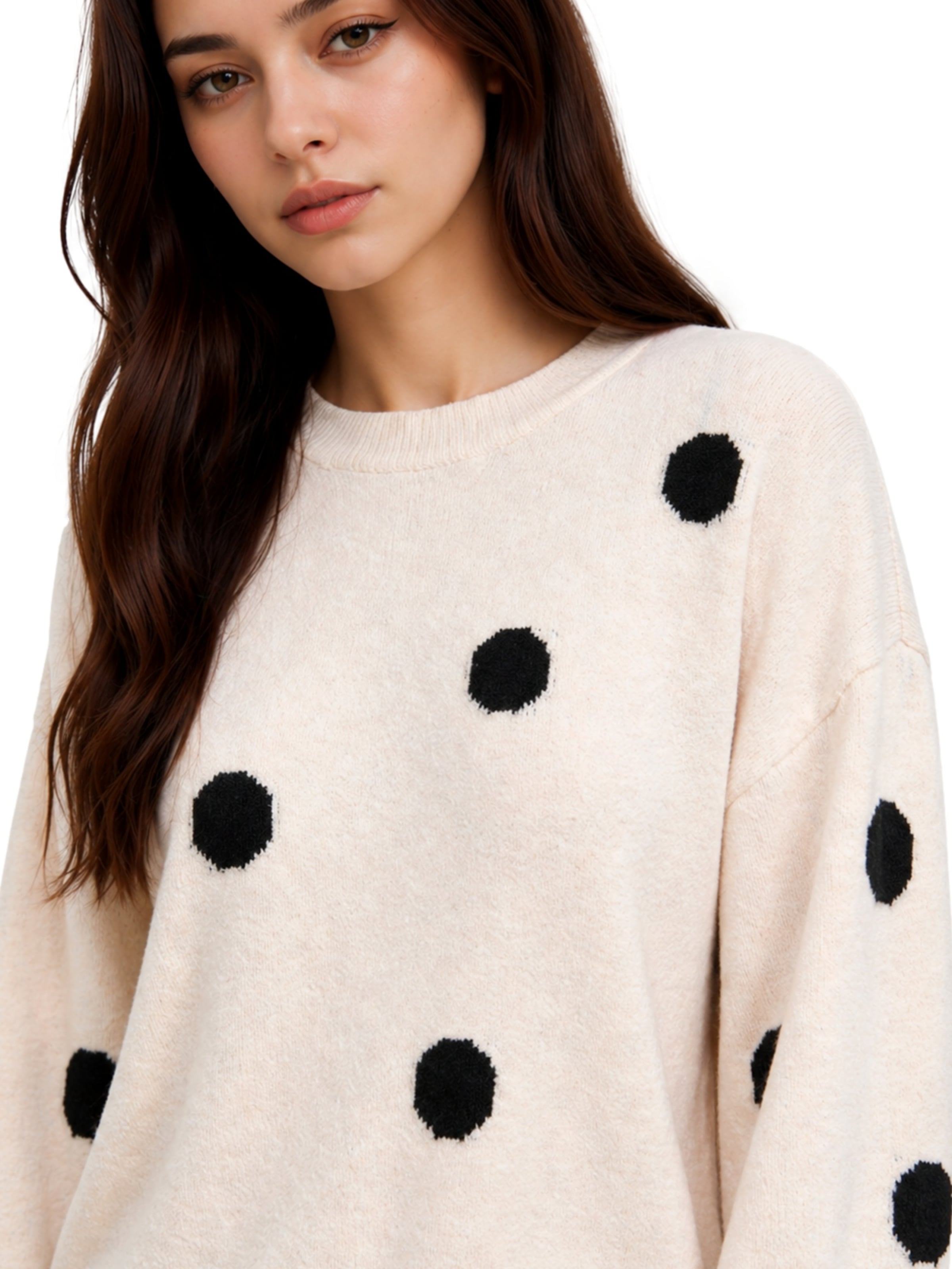 ONLY Pullover 'ONLRICA' in Beige